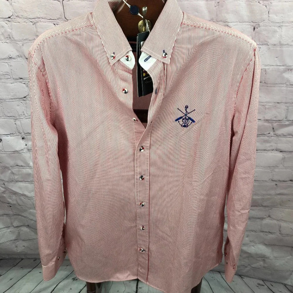 claudio campione danke  dress shirt modern fit size medium - Picture 1 of 10